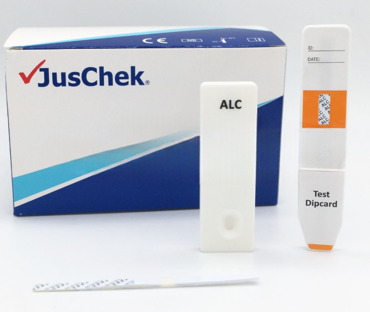 JUSCHEK ALCOHOL (ALC) RAPID TEST STRIP 